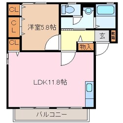 ハートフルの物件間取画像